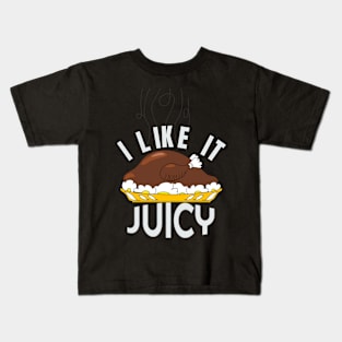 Juicy Turkey Funny day of blessing 2018 Shirt Kids T-Shirt